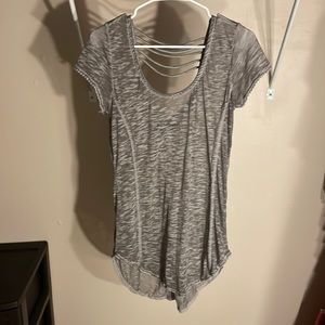 Almost Famous grey short sleeve shirt. Size small.